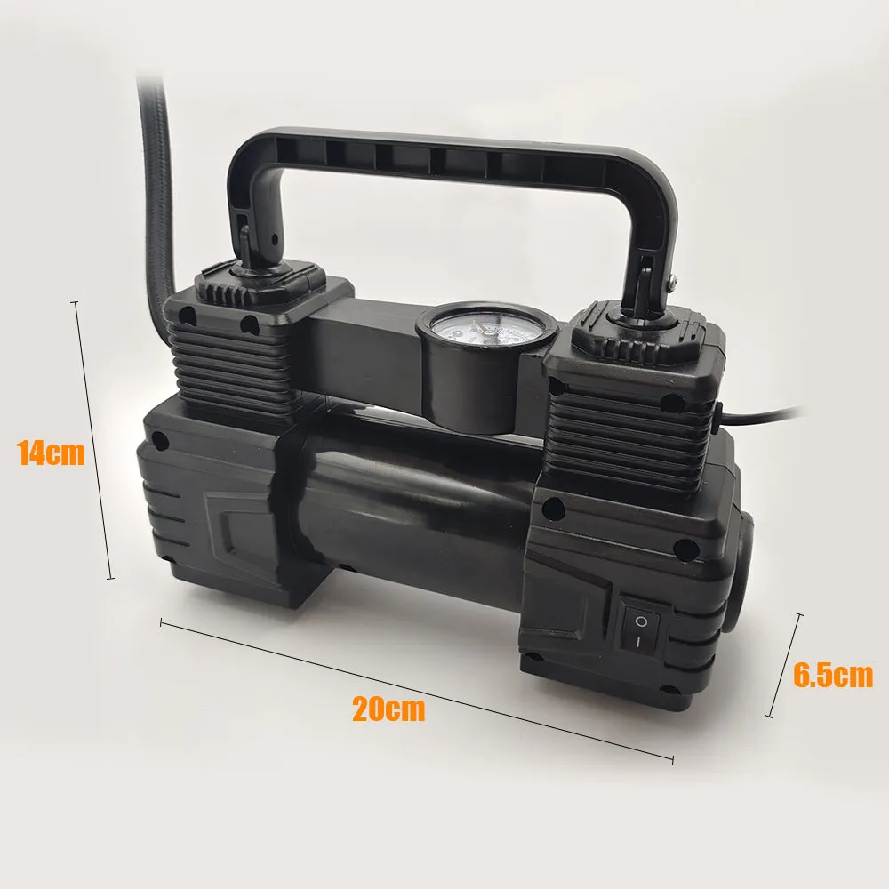 12V Car Air Compressor Pump Tyre Deflator Inflator 120PSI Portable 4WD Truck AU