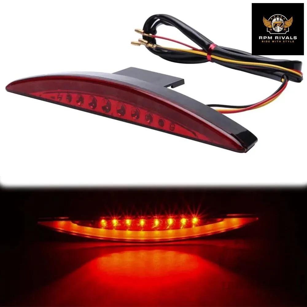 1PCS For Harley Davidson Breakout EFI FXSB CVO 2013-2017 Motorcycle Rear Fender Tip Brake LED Tail Light Smoke Red Accessories