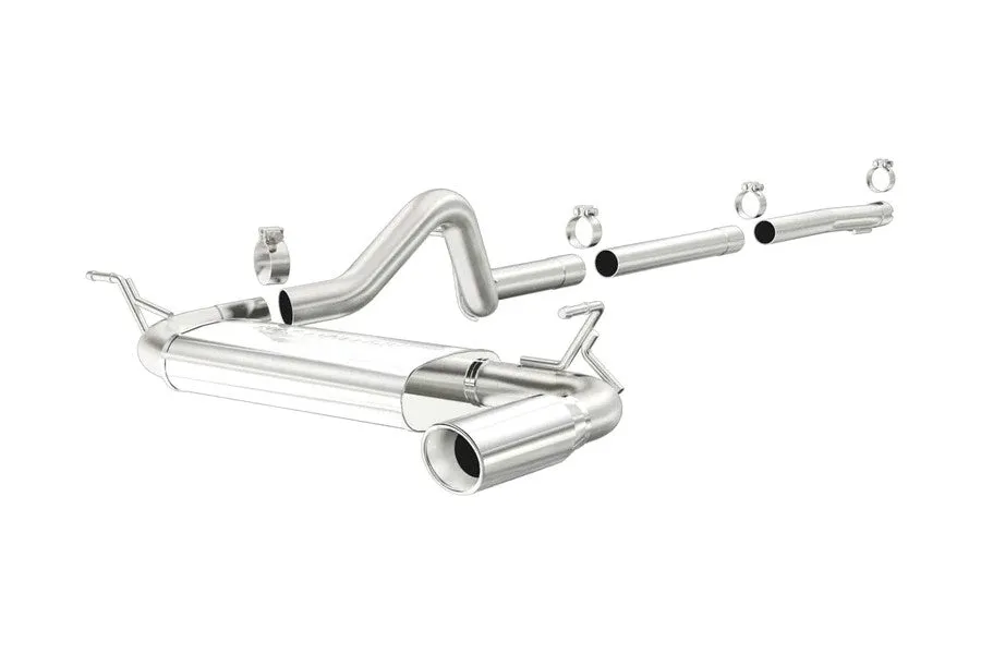 2007-11 Jeep Wrangler JK 4-Door MagnaFlow Street Series Catback Exhaust System