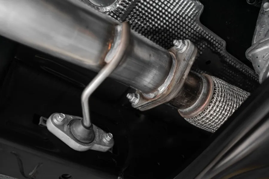 2021  Ford Bronco MBRP T304 Stainless Steel Cat-Back Exhaust System - Single Side Exit