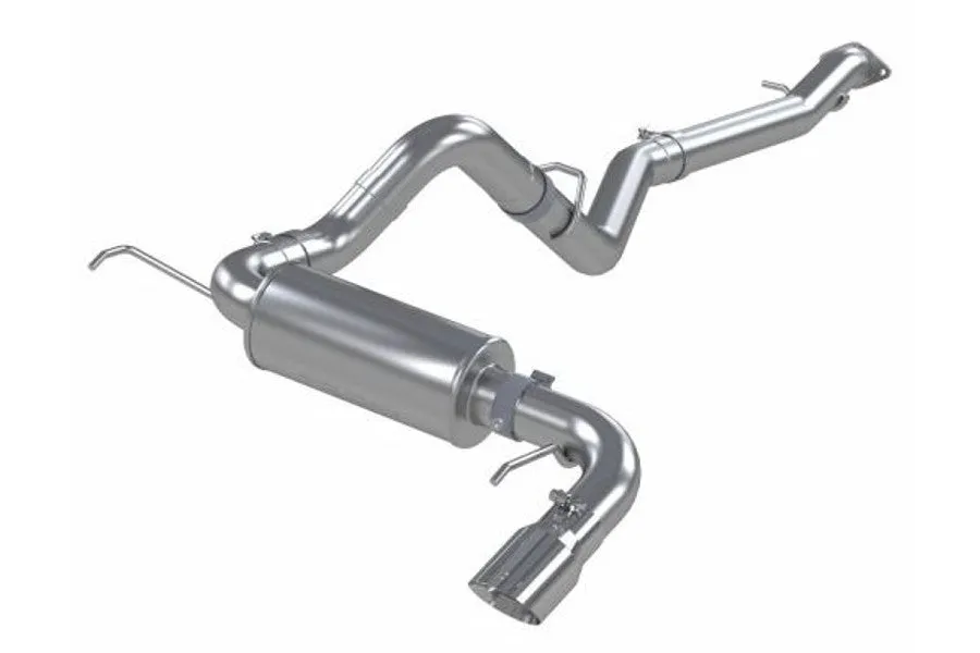 2021  Ford Bronco MBRP T304 Stainless Steel Cat-Back Exhaust System - Single Side Exit