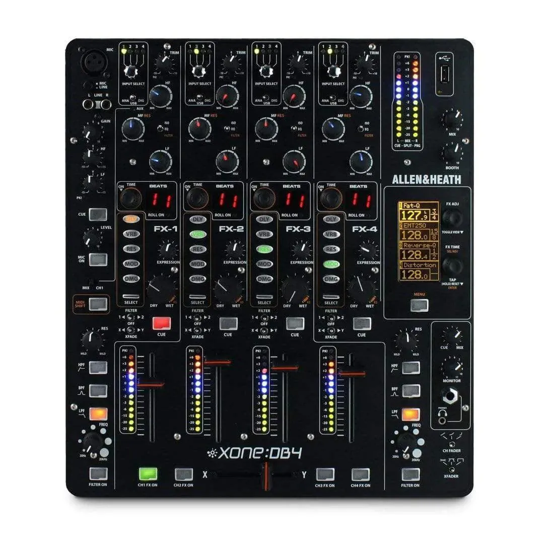 Allen & Heath XONE:DB4 DJ Mixer(Discontinued)