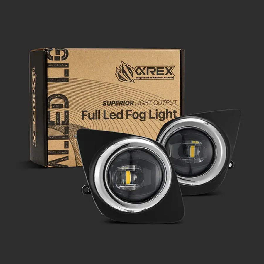 AlphaRex DoubleTap Dual Color LED Projector Fog Lights | 2021-2014 Toyota Tundra