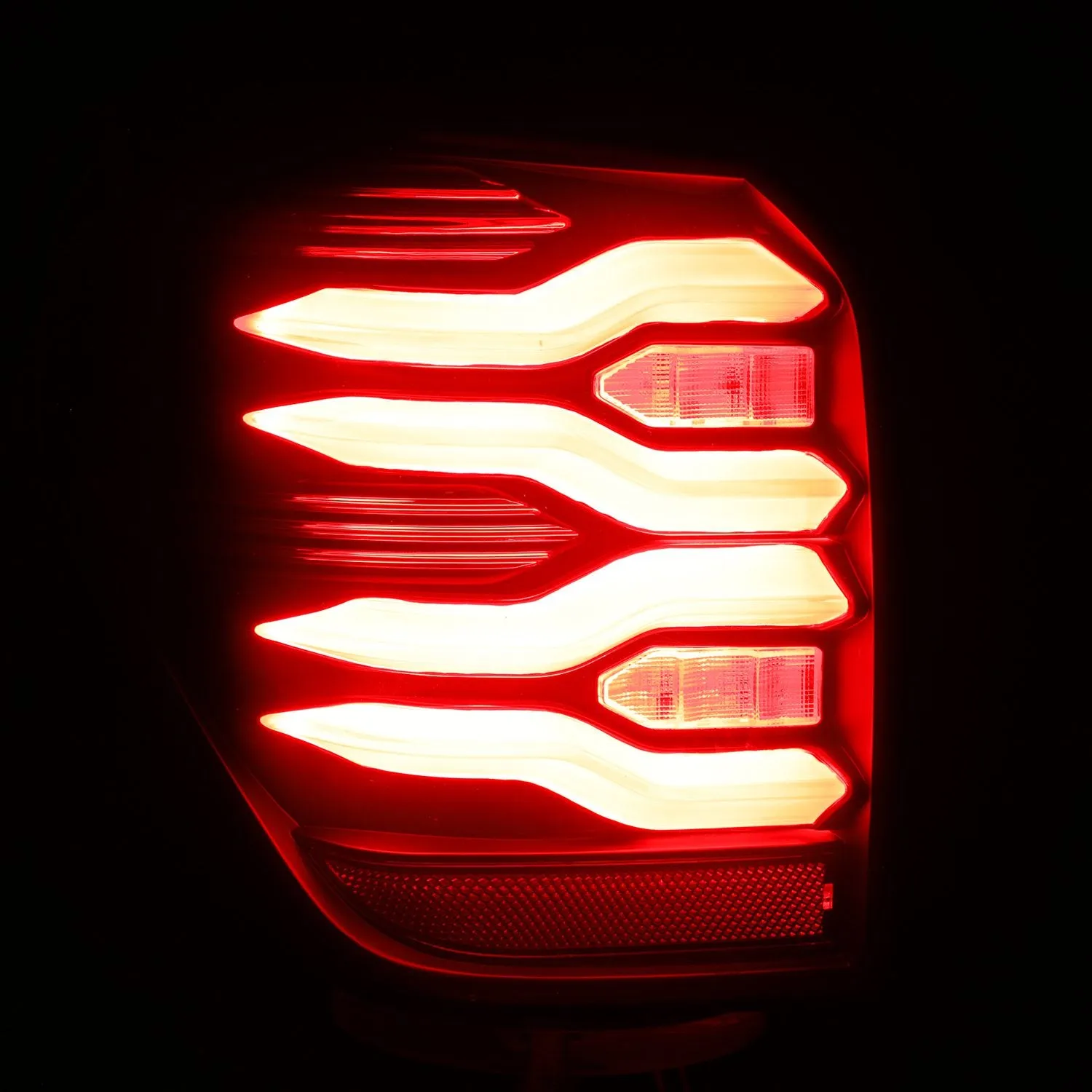 AlphaRex LUXX-Series Black LED Tail Lights For 4Runner (2010-2024)