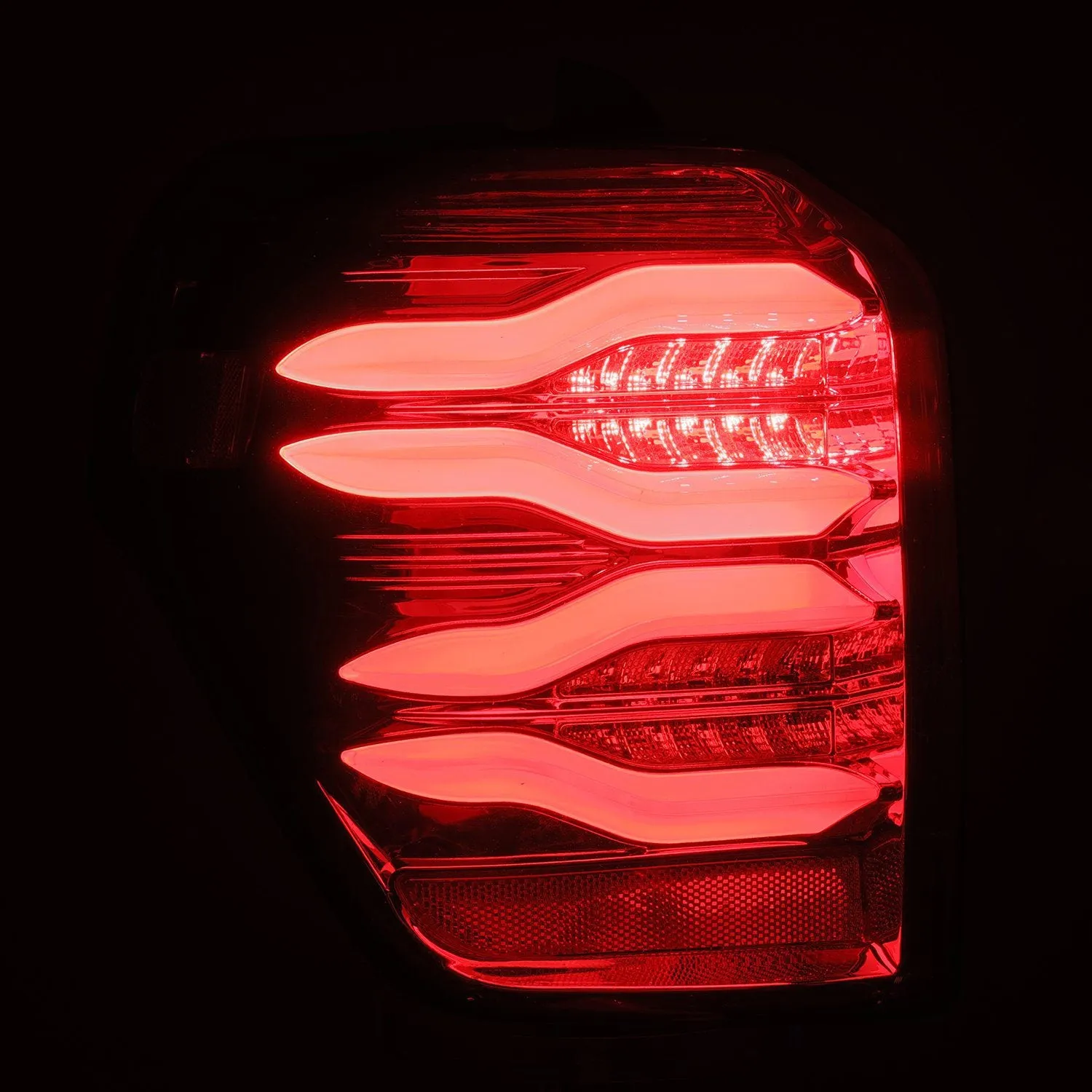 AlphaRex PRO-Series Jet Black LED Tail Lights For 4Runner (2010-2024)
