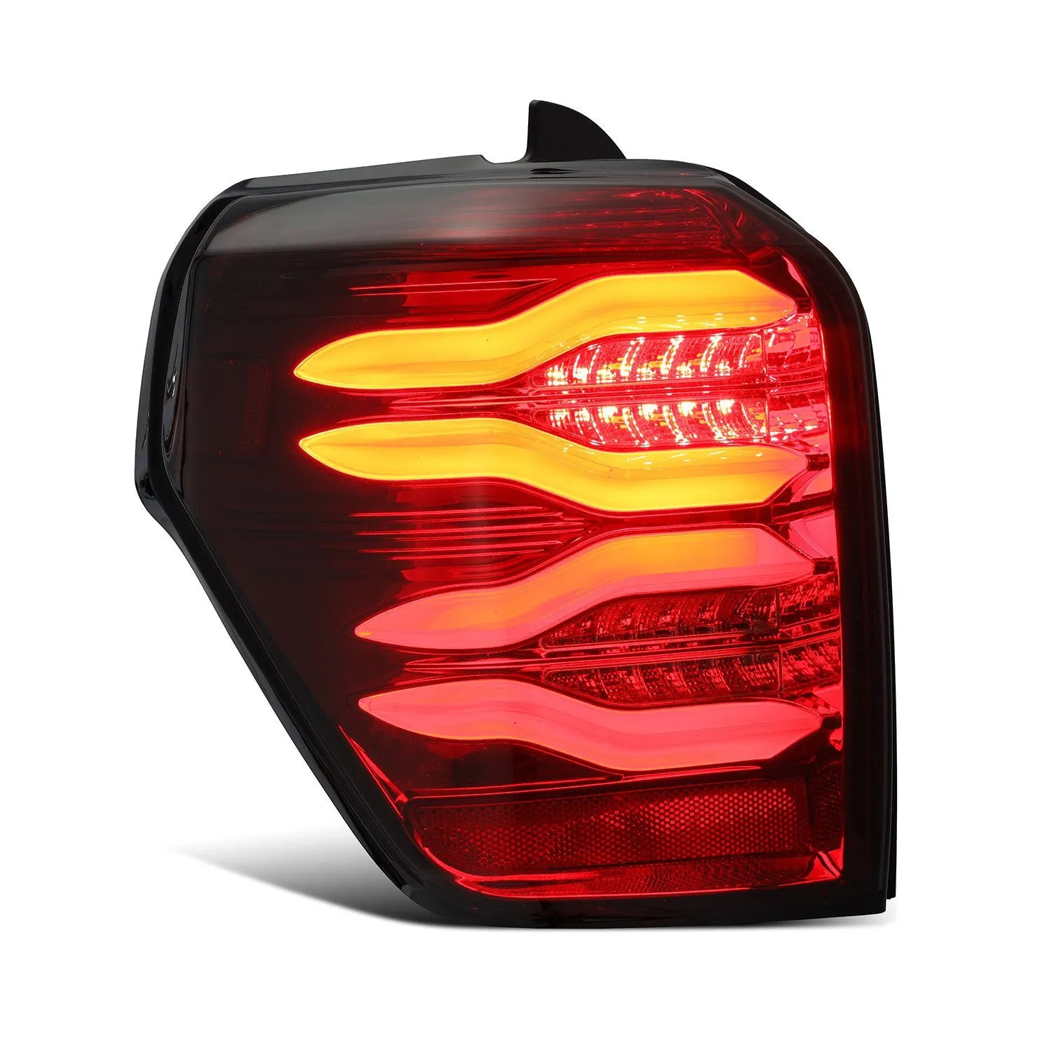 AlphaRex PRO-Series Smoked Red LED Tail Lights For 4Runner (2010-2024)