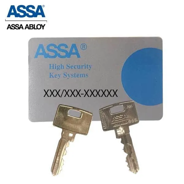 ASSA - 7000 Series - Maximum  - Single Cylinder Deadbolt with Security Guard - KD - 605 - Bright Brass - Grade 1