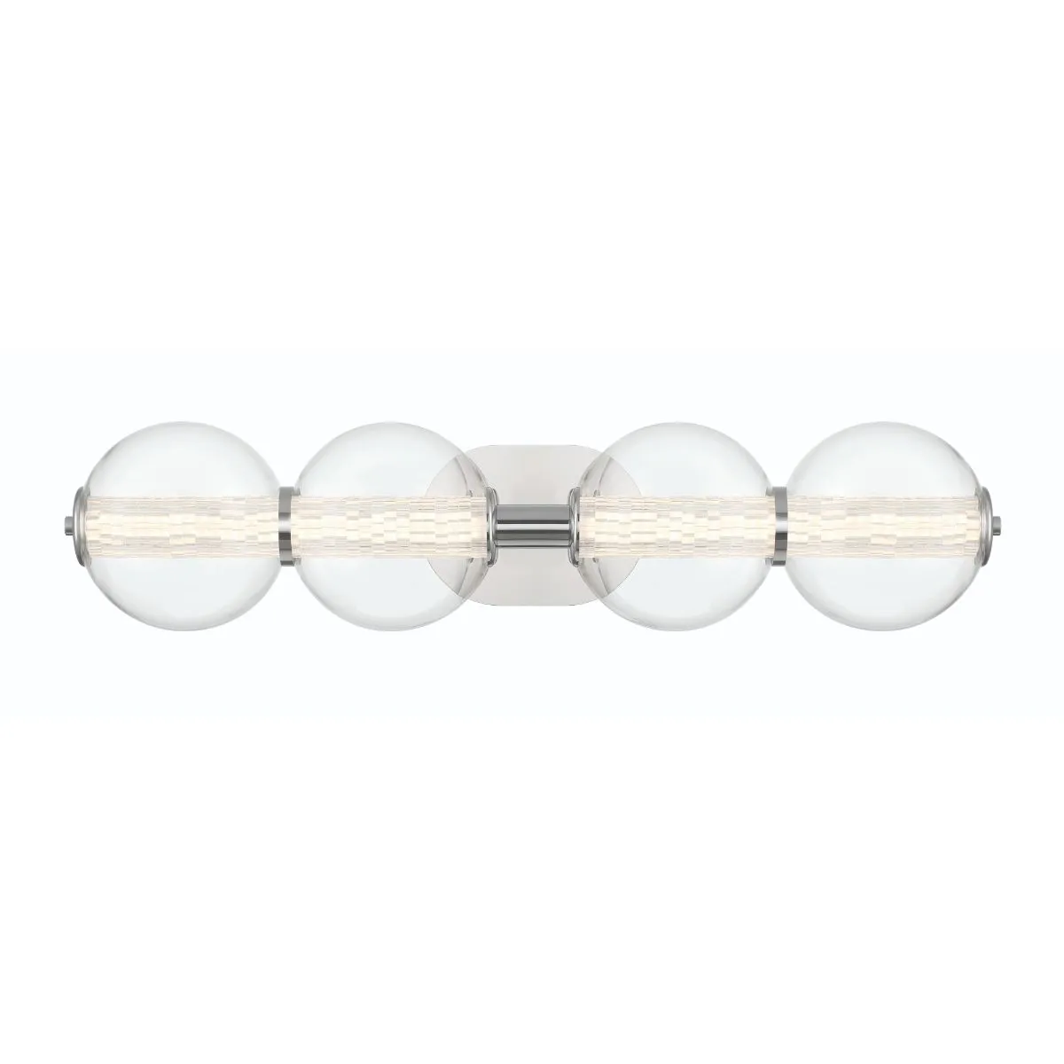 Atomo 25 in. 4 Lights LED Vanity Light chrome Finish