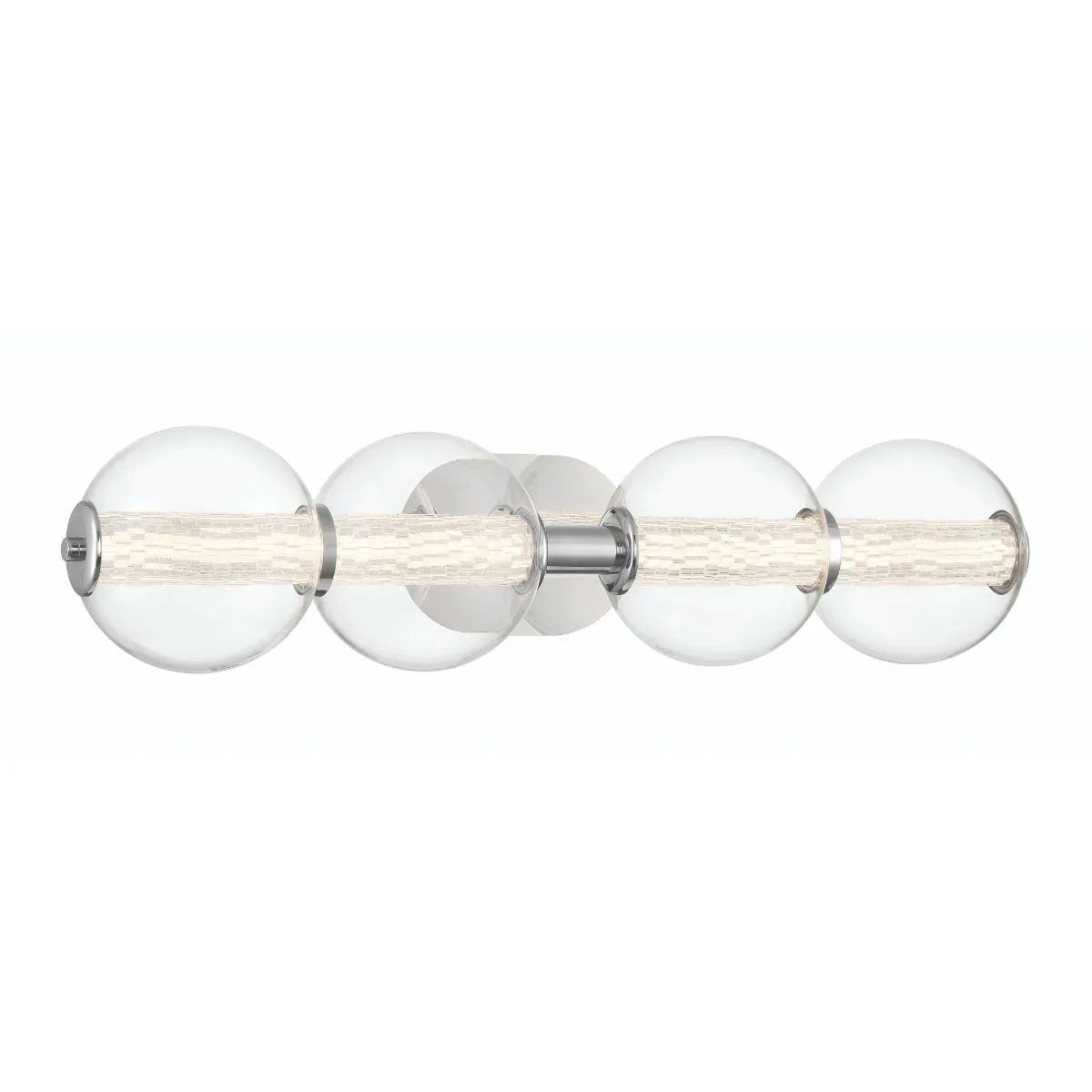 Atomo 25 in. 4 Lights LED Vanity Light chrome Finish