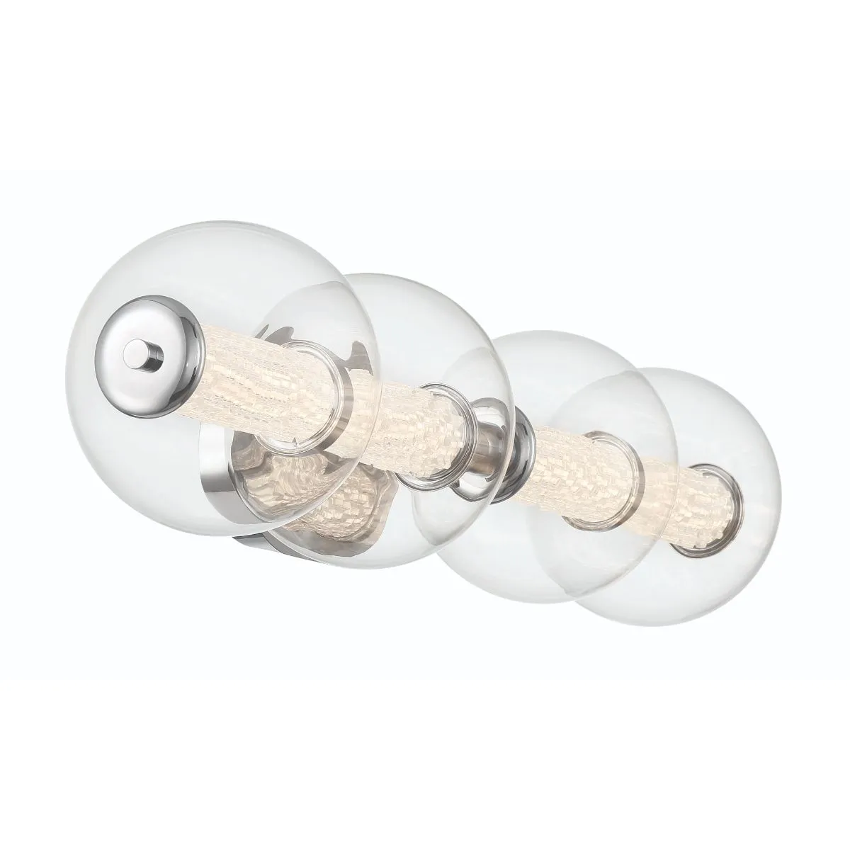 Atomo 25 in. 4 Lights LED Vanity Light chrome Finish