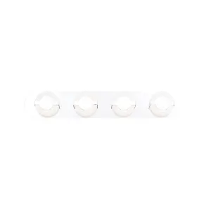 Balewood 29 in. 4 Lights LED Bath Bar 2240 Lumens Chrome Finish