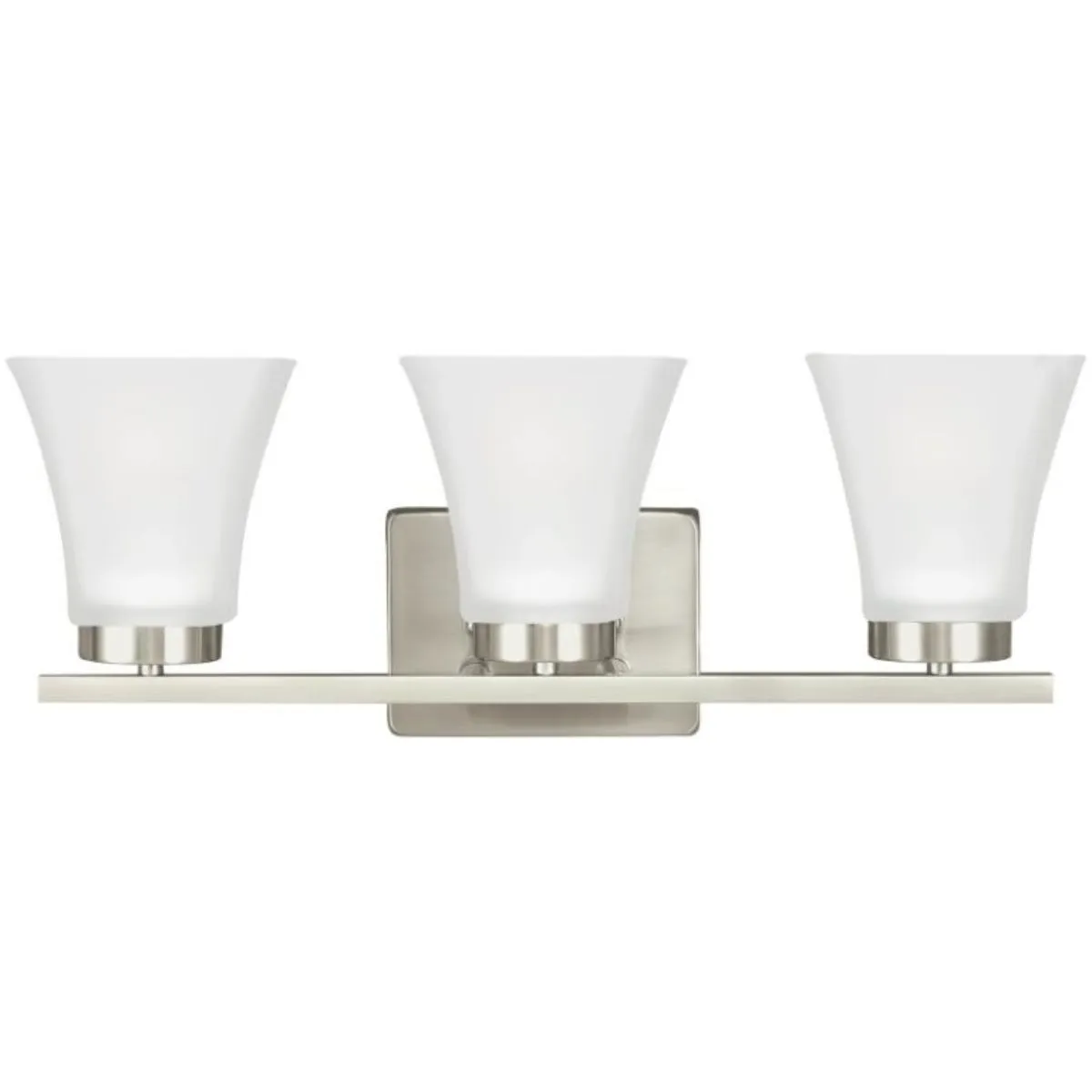 Bayfield 20 in. 3 Lights Vanity Light Nickel Finish