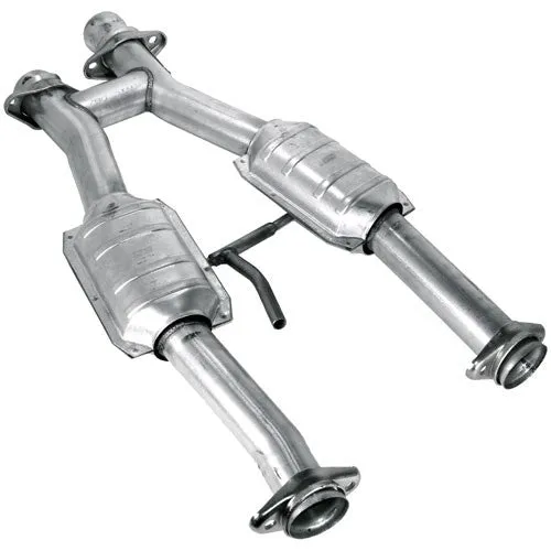BBK Exhaust Ford Mustang 5.0L (1979-1993) 2-1/2" Short Catted H-Pipe - 1509