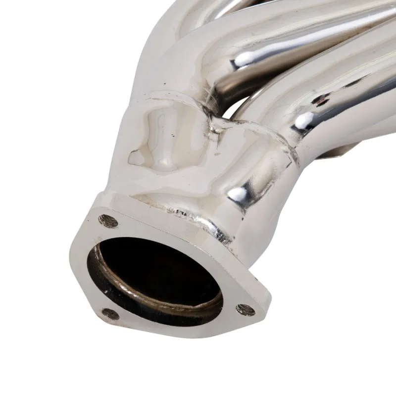 BBK Performance Headers - 3" Collector - Steel - Chrome - Small Block Chevy