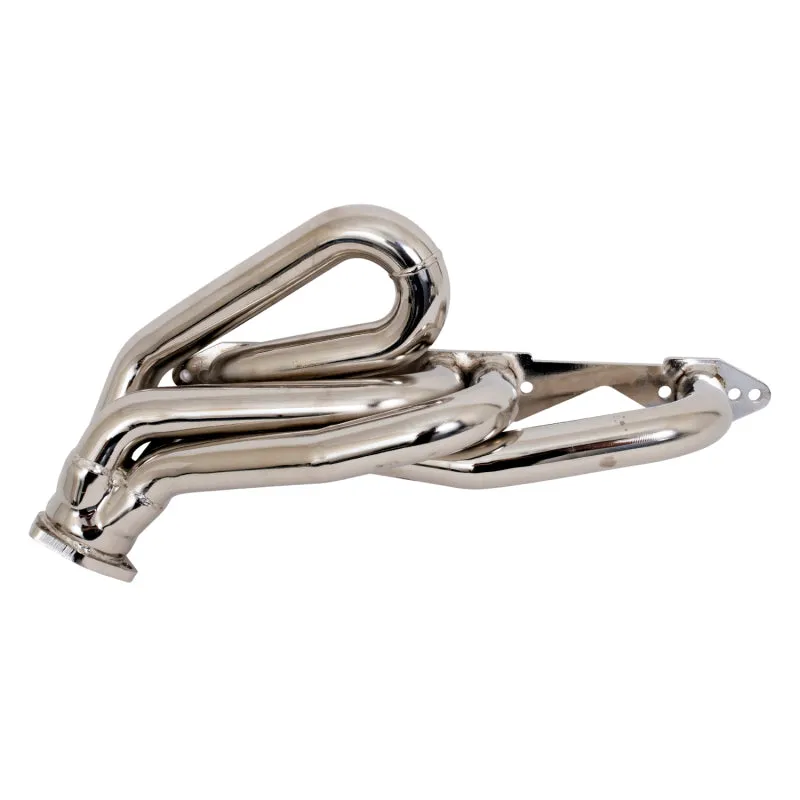 BBK Performance Headers - 3" Collector - Steel - Chrome - Small Block Chevy