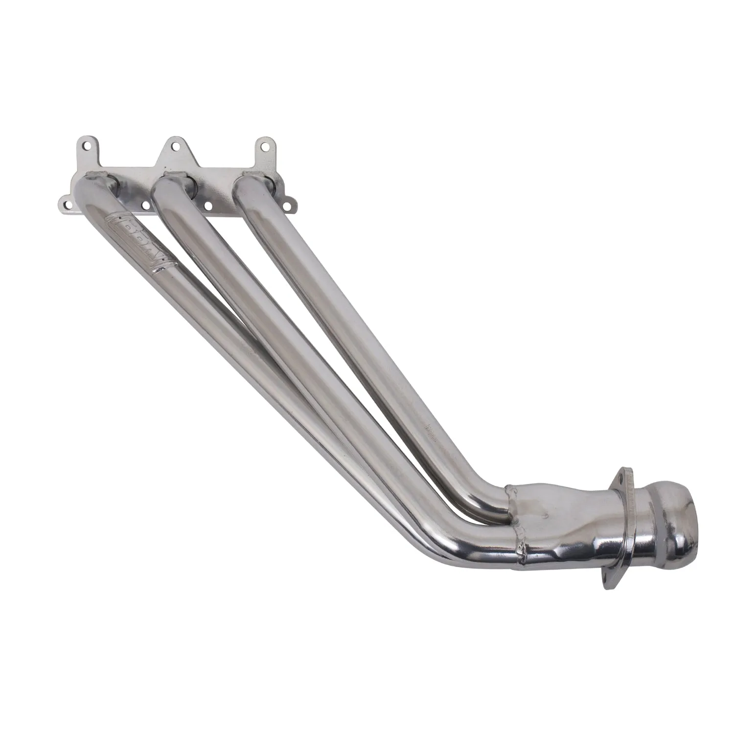 BBK Performance Long Tube Headers - 1.625 in Primary - Catted - Stock Collector Flange - Metallic Ceramic - GM V6 - Chevy Camaro 2010-11