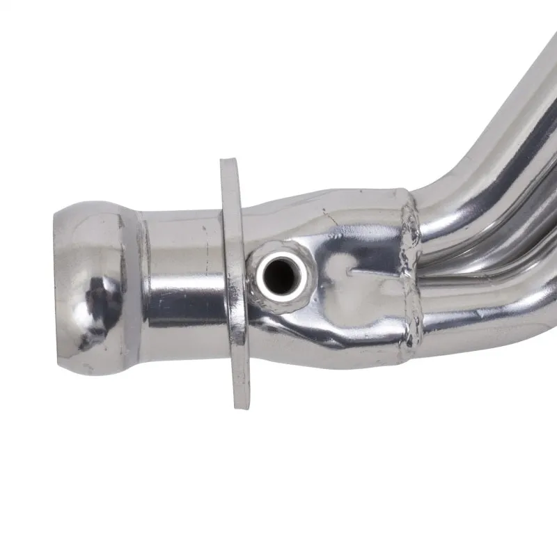 BBK Performance Long Tube Headers - 1.625 in Primary - Catted - Stock Collector Flange - Metallic Ceramic - GM V6 - Chevy Camaro 2010-11