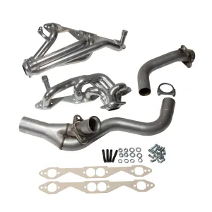 BBK Performance Parts 15670 1994-1995 GM LT-1 SINGLE CAT 1-5/8 SHORTY HEADERS (POLISHED SILVER CERAMIC)