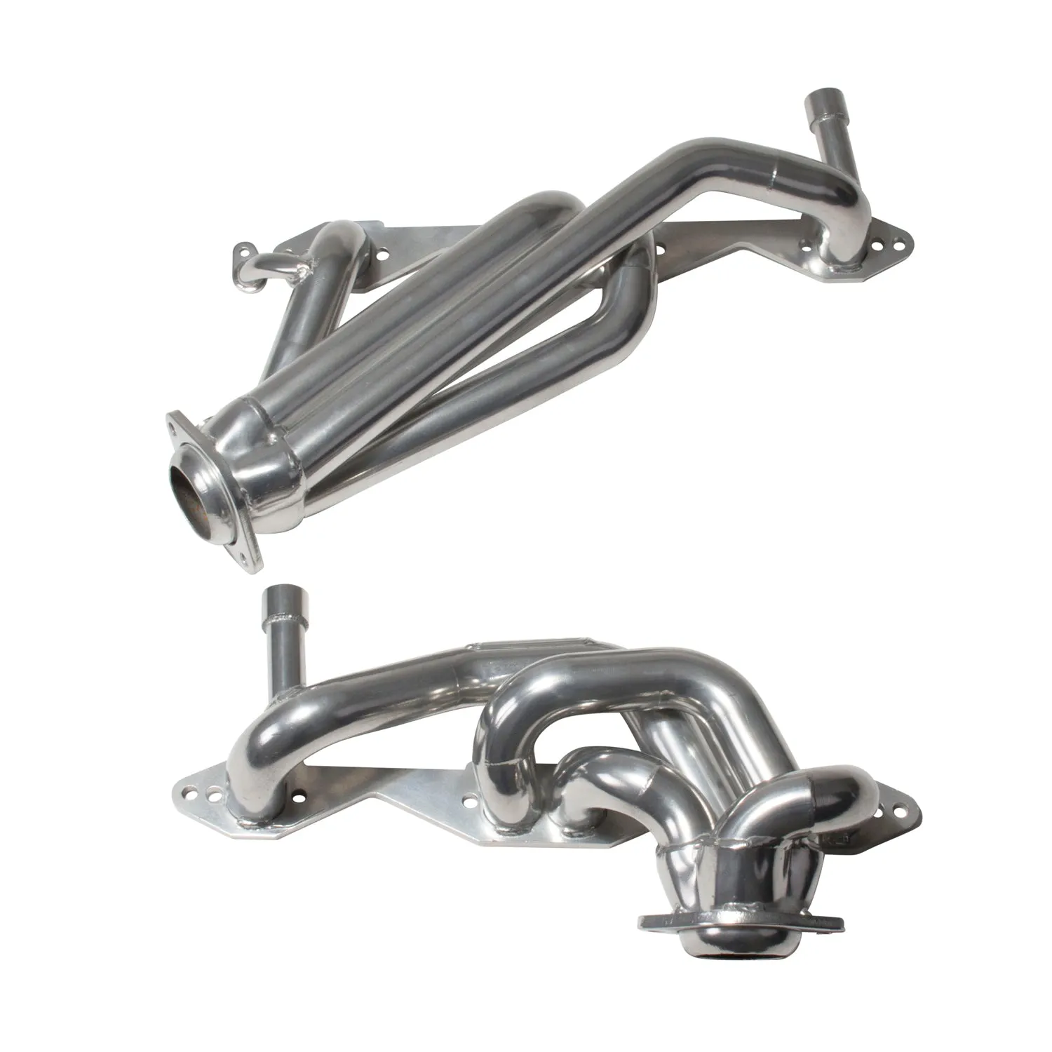 BBK Performance Parts 15670 1994-1995 GM LT-1 SINGLE CAT 1-5/8 SHORTY HEADERS (POLISHED SILVER CERAMIC)