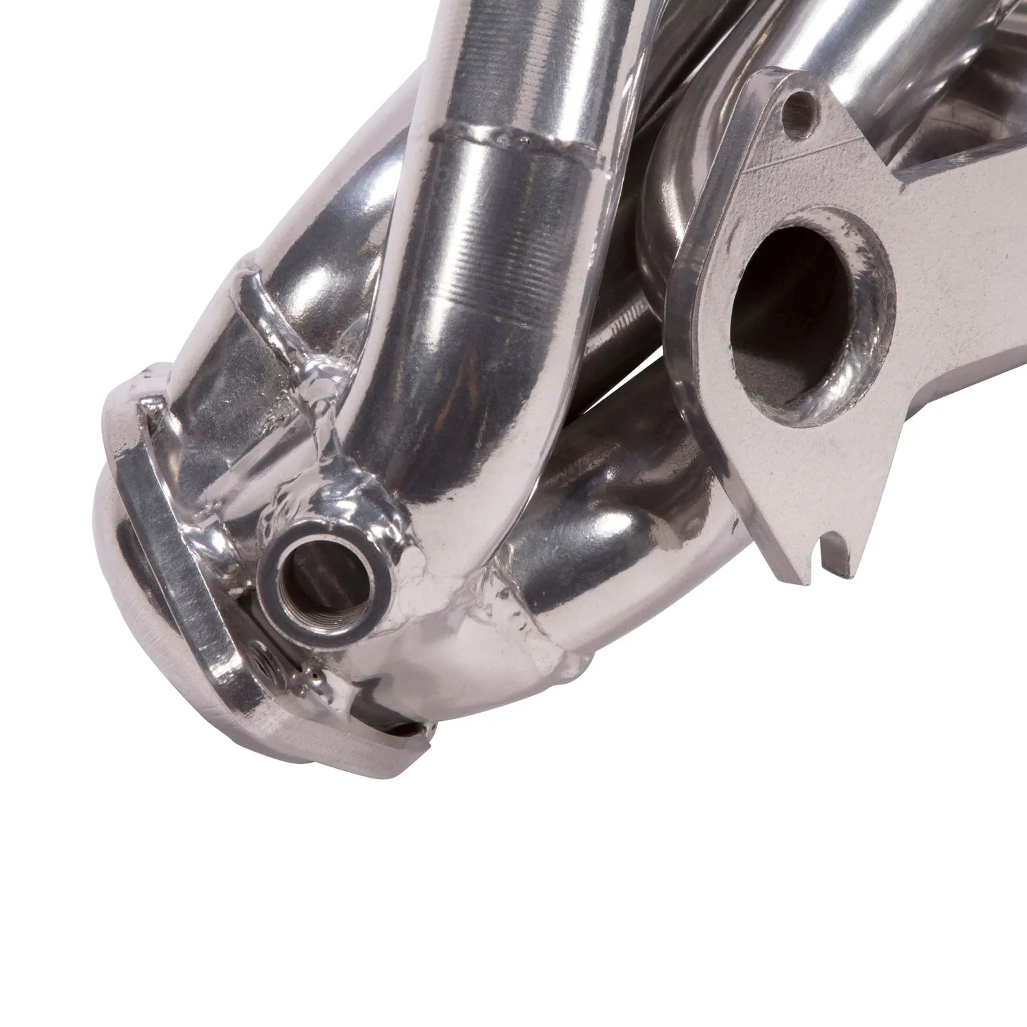 BBK Performance Parts 16120 2005-2010 MUSTANG GT 1-5/8 SHORTY TUNED LENGTH HEADERS (POLISHED SILVER CERAMIC)