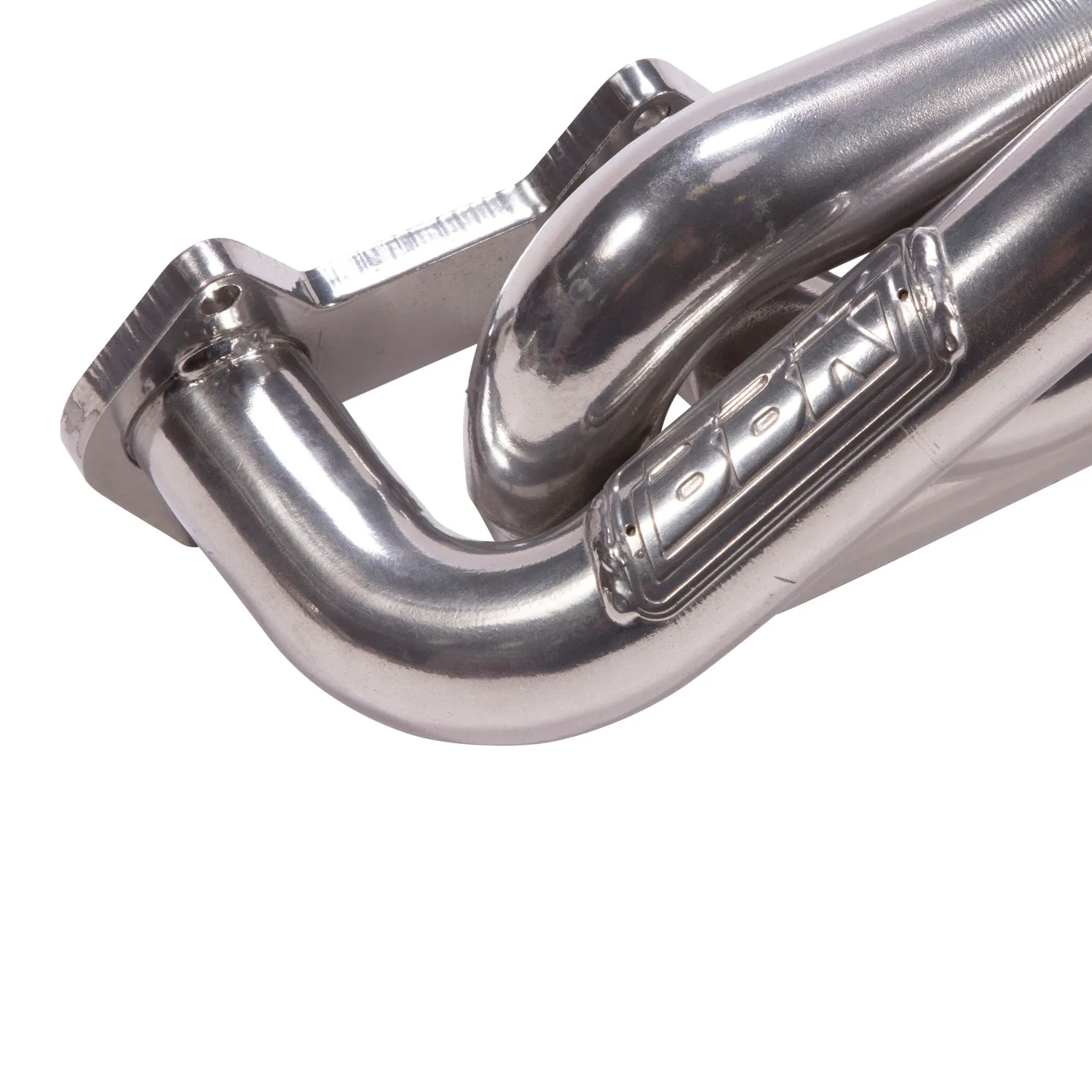 BBK Performance Parts 16120 2005-2010 MUSTANG GT 1-5/8 SHORTY TUNED LENGTH HEADERS (POLISHED SILVER CERAMIC)