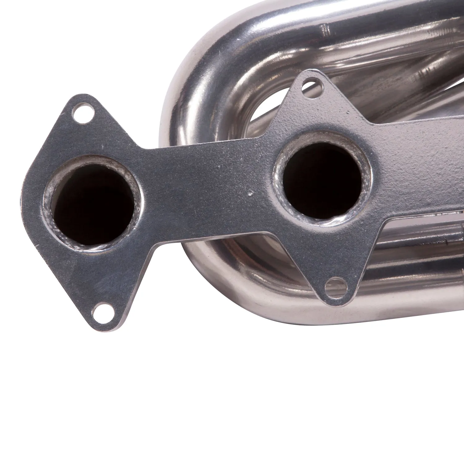 BBK Performance Parts 16120 2005-2010 MUSTANG GT 1-5/8 SHORTY TUNED LENGTH HEADERS (POLISHED SILVER CERAMIC)