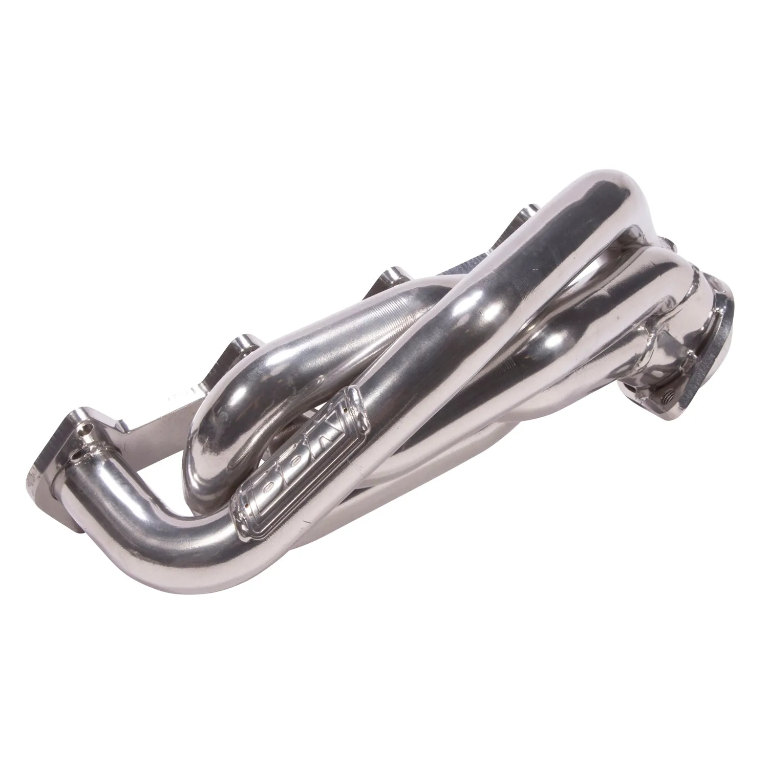 BBK Performance Parts 16120 2005-2010 MUSTANG GT 1-5/8 SHORTY TUNED LENGTH HEADERS (POLISHED SILVER CERAMIC)