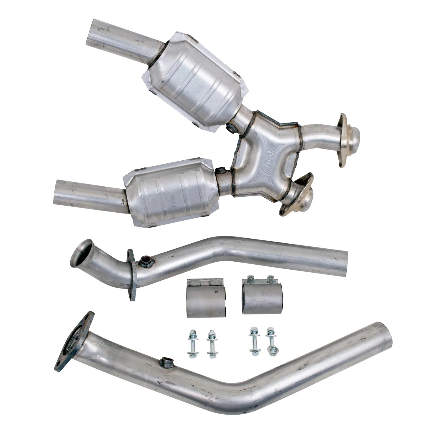 BBK Performance Parts 1670 1999-2004 MUSTANG 4.6L FULL 2.5 X PIPE W/CATALYTIC CONVERTERS
