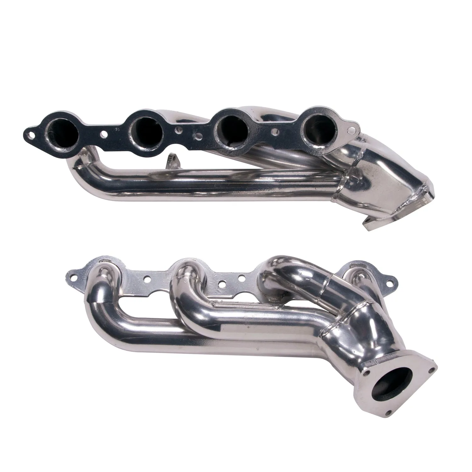BBK Performance Parts 40060 1999-2013 GM TRUCK/SUV 6.0L 1-3/4 SHORTY HEADERS (POLISHED SILVER CERAMIC)