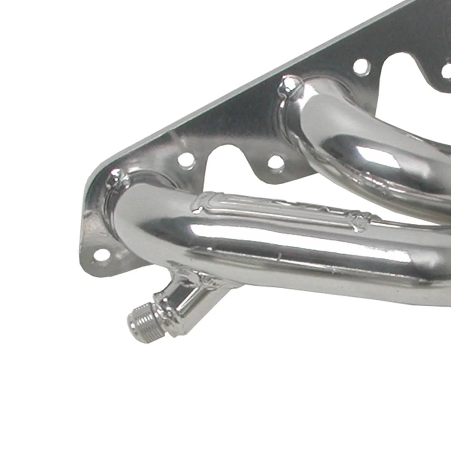 BBK Performance Parts 40080 1999-2004 MUSTANG 3.8L 3.9L V6 1-5/8 SHORTY HEADERS (POLISHED SILVER CERAMIC).