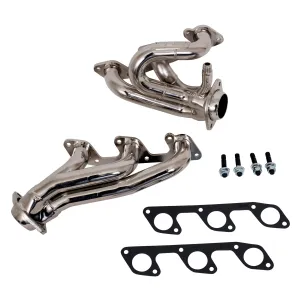 BBK Performance Parts 4010 2005-2010 MUSTANG 4.0L-V6 1-5/8 SHORTY EXHAUST HEADERS (TITANIUM CERAMIC).