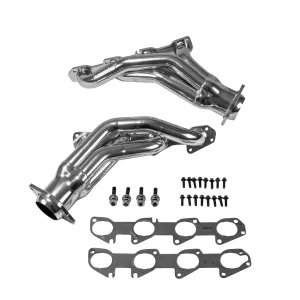 BBK Performance Parts 40130 2006-10 DODGE CHALL, CHARGER 6.1L 1-7/8 SHORTY HEADERS (POLISHED SILVER CERAMIC)