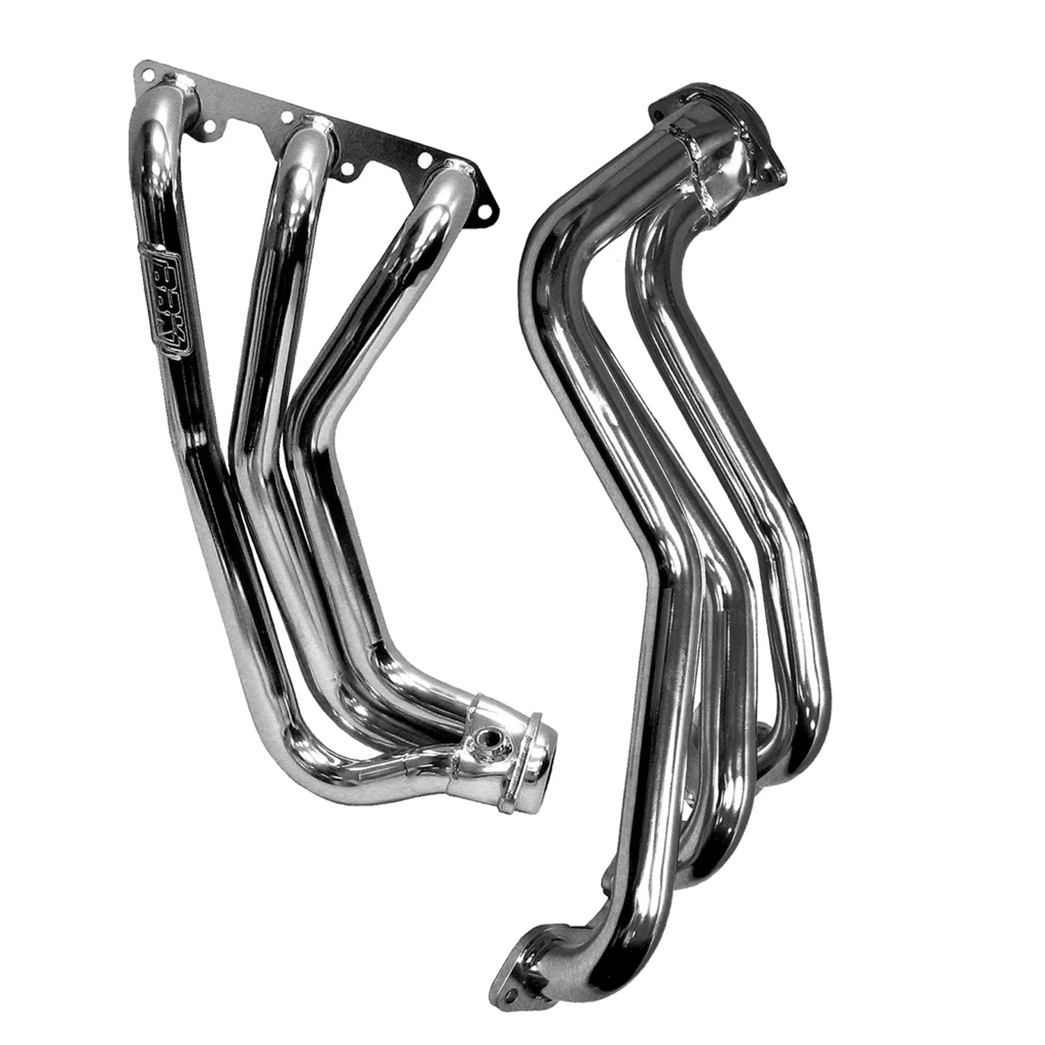 BBK Performance Parts 4050 2007-2011 JEEP WRANGLER 3.8L 1-5/8 LONG TUBE HEADERS W/CATS Y PIPE (TITANIUM )