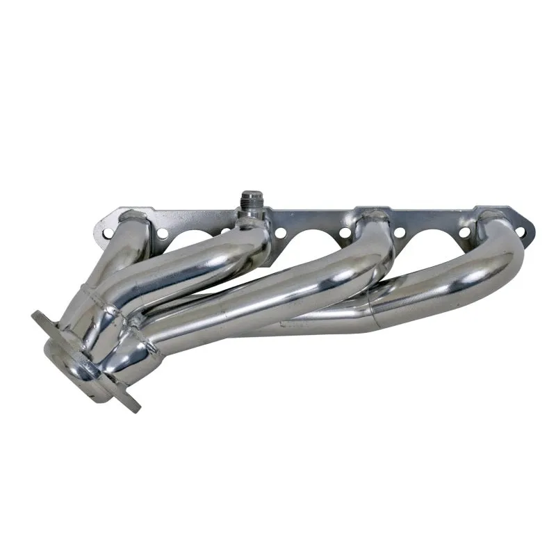 BBK Performance Tuned Length Shorty Headers - 1.625 in Primary - Stock Collector Flange - Metallic Ceramic - Ford Modular - Ford Mustang 1994-95 - Pair
