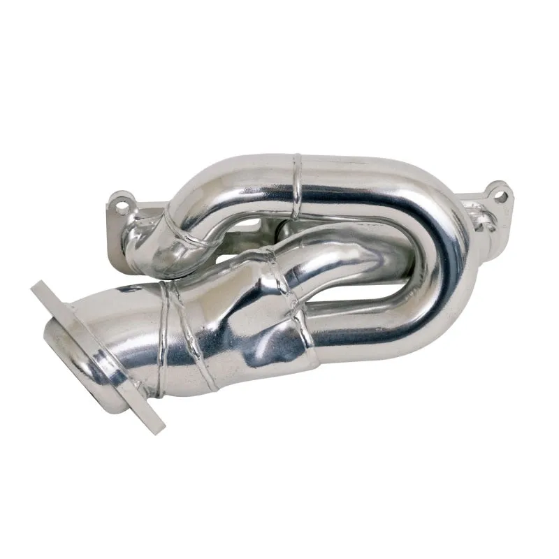BBK Performance Tuned Length Shorty Headers - 1.625 in Primary - Stock Collector Flange - Metallic Ceramic - Ford V6 - Ford Mustang 2011-14 - Pair