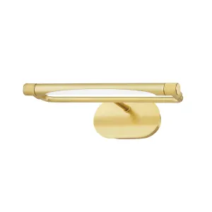 Berkshire 13 in. LED Picture Light Brass finish