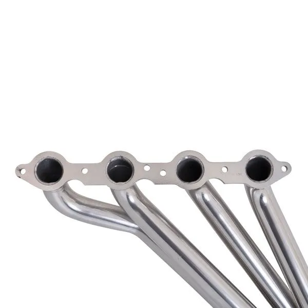 Chevrolet Camaro SS 1-7/8 Long Tube Exhaust Headers With High Flow Cats Polished Silver Ceramic 10-15 - Reconditioned