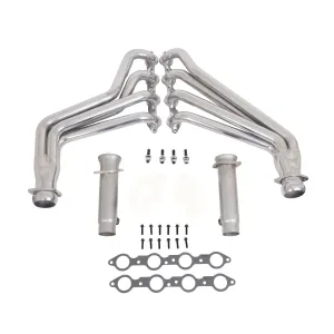 Chevrolet Camaro SS 1-7/8 Long Tube Exhaust Headers With High Flow Cats Polished Silver Ceramic 10-15 - Reconditioned