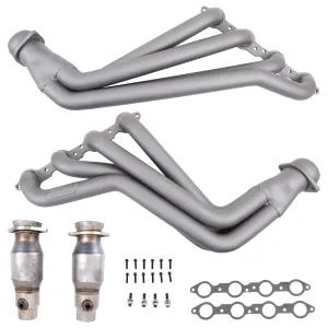 Chevrolet Camaro SS 1-7/8 Long Tube Exhaust Headers With High Flow Cats Titanium Ceramic 10-15 - Reconditioned