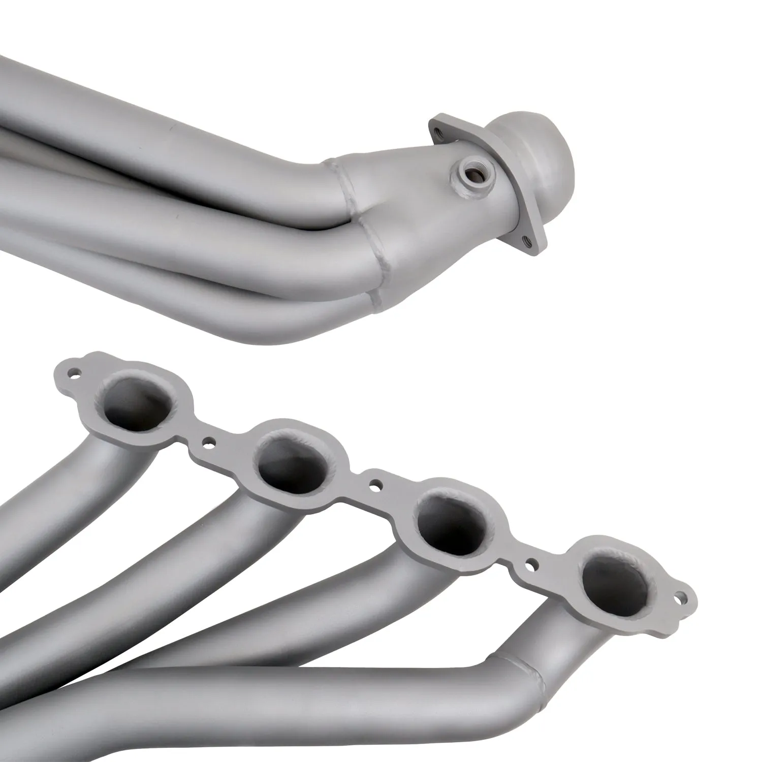 Chevrolet Camaro SS 6.2 LT1 1-7/8 Long Tube Exhaust Header &amp; Mid Pipe Kit 16-24 - Titanium Ceramic
