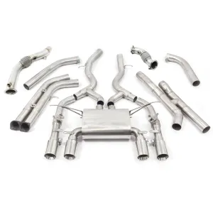 Cobra Exhausts - BMW M3 (F80) 3" Valved Turbo Back Performance Exhaust