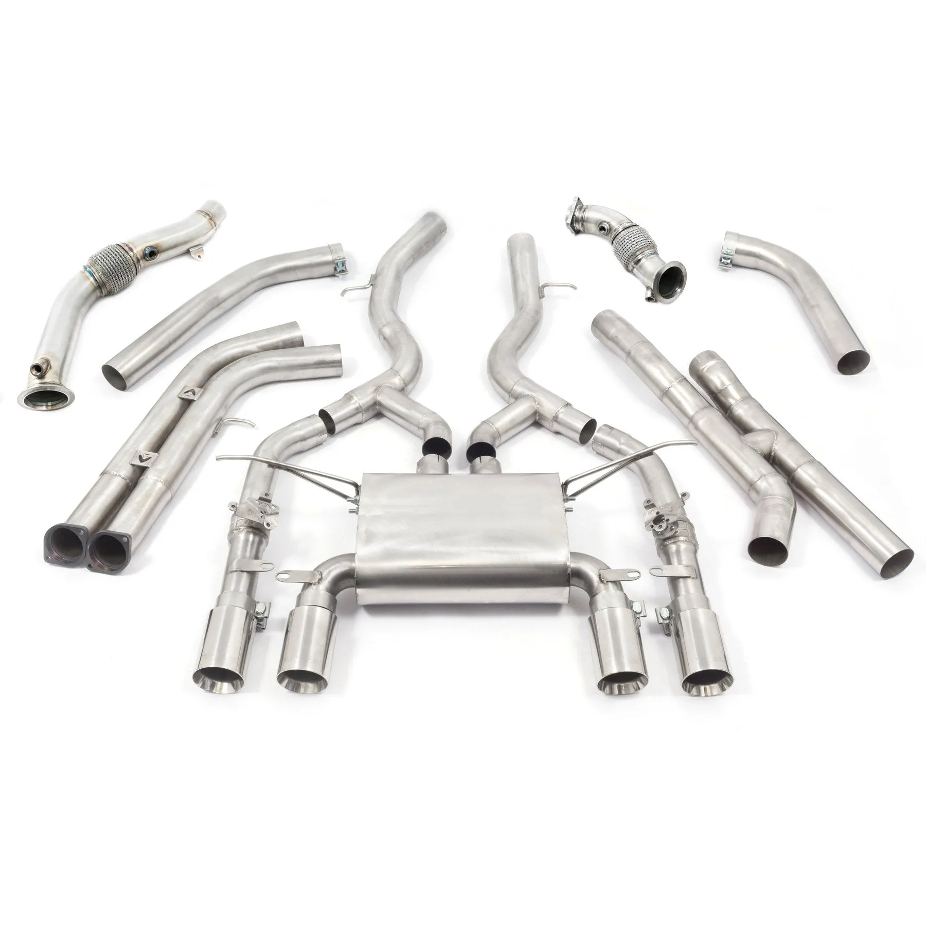 Cobra Exhausts - BMW M3 (F80) 3" Valved Turbo Back Performance Exhaust