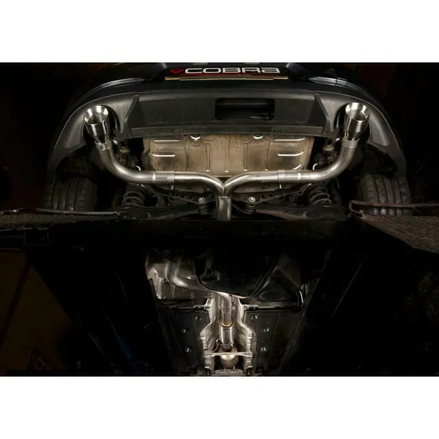 Cobra Exhausts - VW Golf GTI (Mk7.5) 2.0 TSI (5G) (17-20) Venom Box Delete Race Cat Back Performance Exhaust
