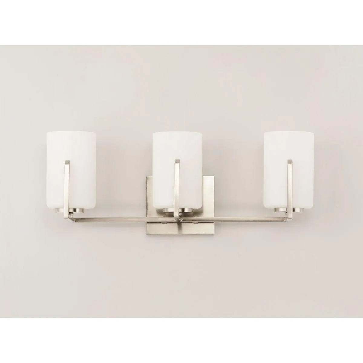 Dart 21 in. 3 Lights Vanity Light Satin Nickel Finish