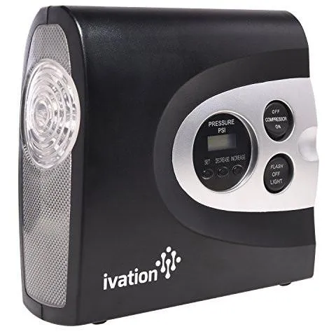 Digital Tire Inflator - Electric 12V DC Portable Auto Air Compressor