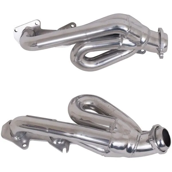Dodge Ram 1500 Truck 5.7 Hemi 1-3/4 Shorty Exhaust Headers Polished Silver Ceramic 03-08