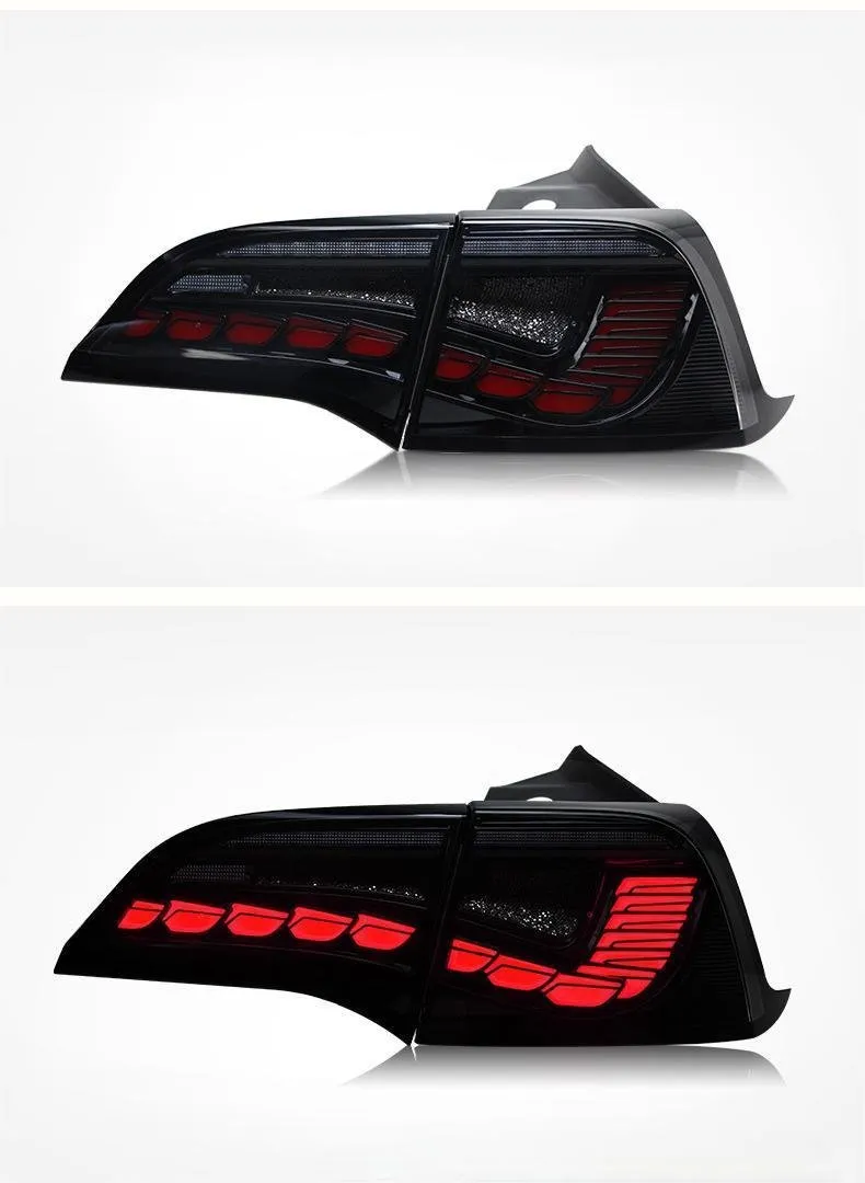Dragon Scale Tail Lights For Tesla Model 3/Y