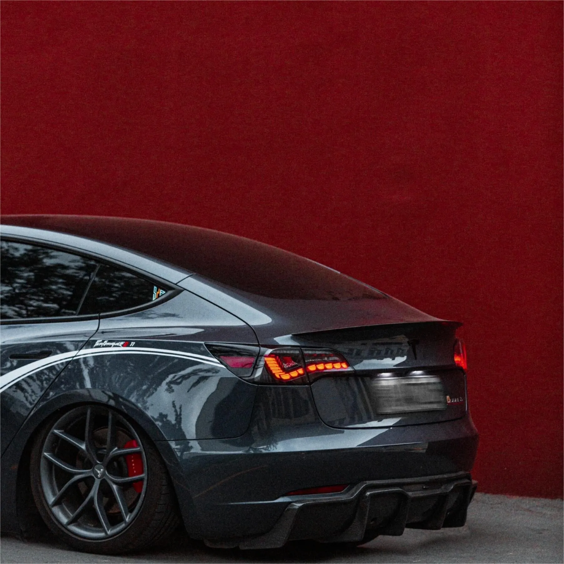 Dragon Scale Tail Lights For Tesla Model 3/Y