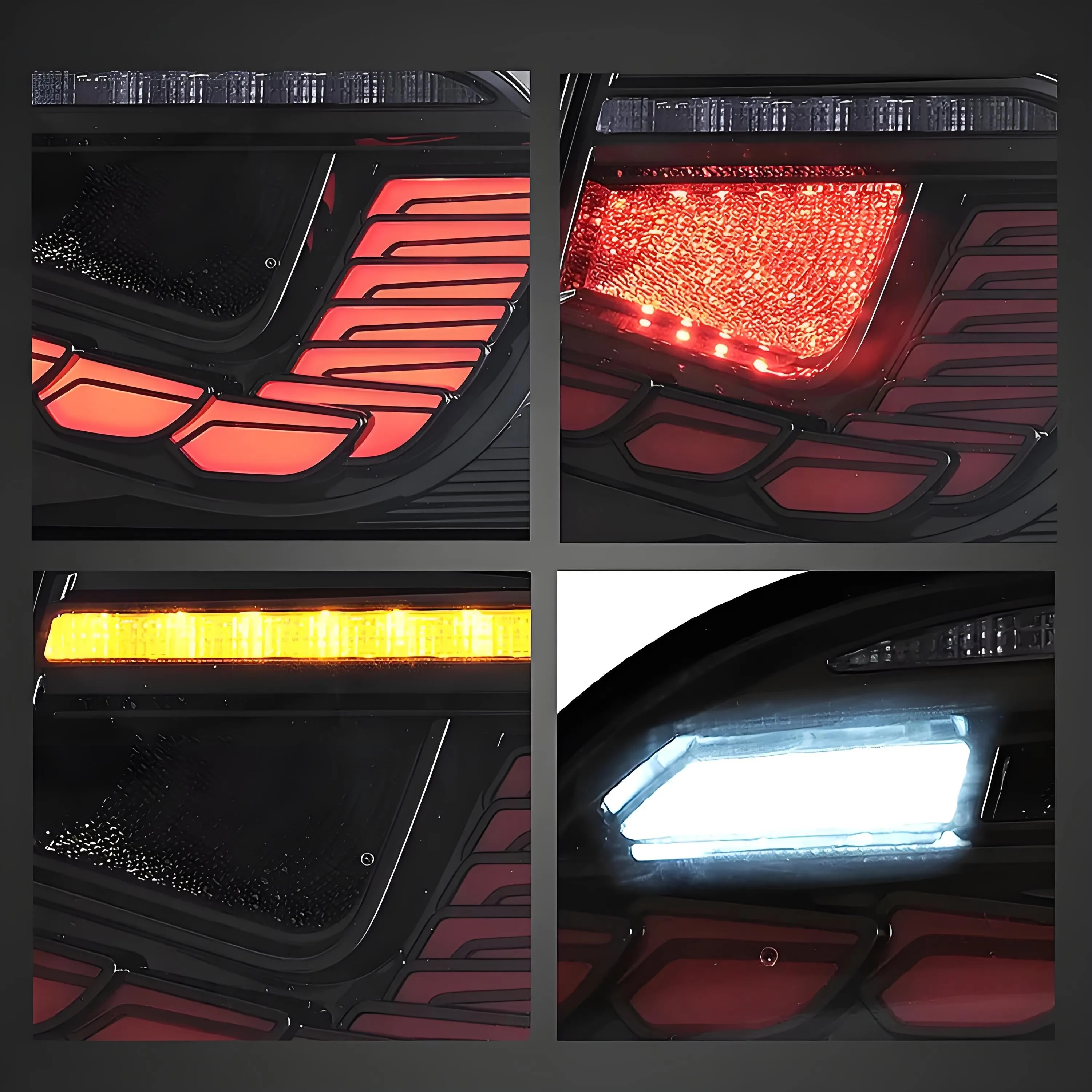 Dragon Scale Tail Lights For Tesla Model 3/Y