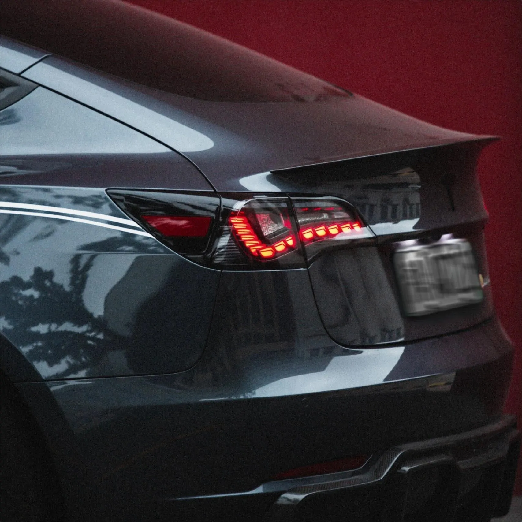 Dragon Scale Tail Lights For Tesla Model 3/Y